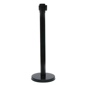 Bank Metal Guard Rail Retractable Belt Display Stand Crowd Control Barrier