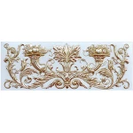 Banruo classic style PU material building decorative 3D wall panel board molding for interior decoration