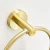 Import Bathroom Brushed Gold Round Towel Ring,Circle Towel Holder Solid Stainless Steel Wall Mounted Modern from China