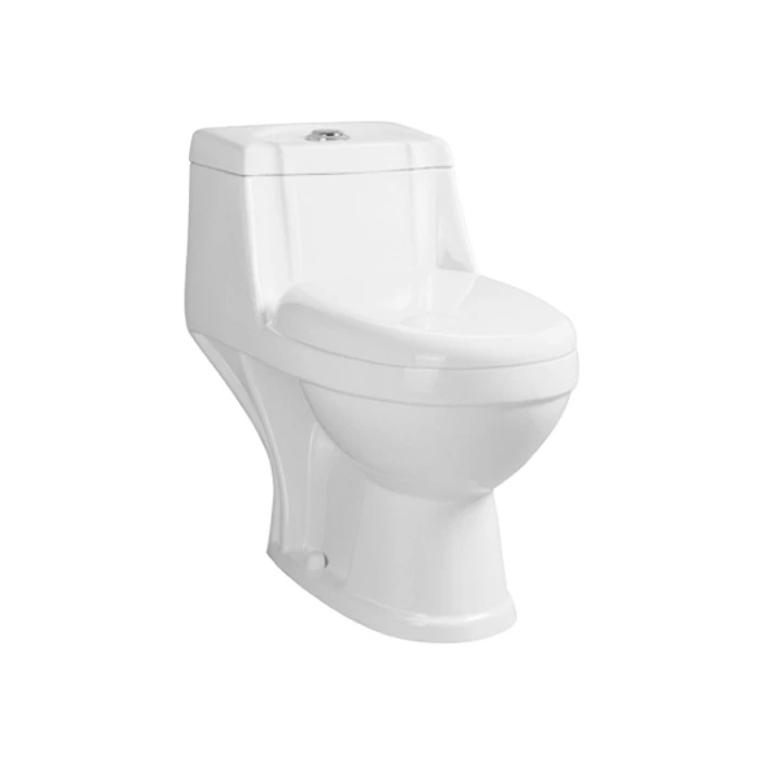 Bathroom toilet commode wash down  one piece toilet elongated toilet seat