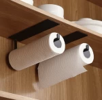BBA25 China Simple Cabinet Japanese Paper Rag Holder Punch-free Wallmounted Kitchen Paper Roll Towel Holder