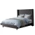 Import Bed Room Furniture Bedroom Set Luxury Custom King Size Beds Gray Fabric Bed from China