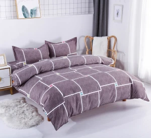 Bedding Set Simple style  Bedding Article  Quilt Cover  Pillow Case  Sheet