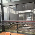 Beigeman Simple Design Hurricane Impact Aluminum Double Glass Energy Efficient Clothes drying rack Aluminium Sliding Windows