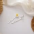 BELLEWORLD wholesale new fashion personalized fried egg fork spoon hair clip set designer no bend hair clips women