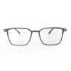 Benyi 2021 New model square carbon fiber luxury vintage wooden optical eyeglasses frames