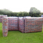 Best Quality inflatable paintball inflatable paintball bunkers inflatable paintball CS games for sale