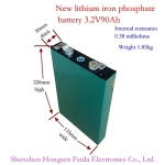Best Selling 3.654V 90Ah Lithium Iron Phosphate Battery Pack In Good Price
