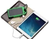Best Selling Solar Chargers 4000mAh solar power bank with flashlight for tablets and smartphones