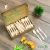 Import Biodegradable bulk birch wood spoon/forks/knives of boxes  package from China