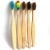 Import Biodegradable toothbrush with soft, reactive carbon bristles made of natural bamboo toothbrush from China