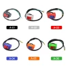Black colorful ON/OFF Button Connector Motorcycle headlight switch For 7/8" Handlebar With light
