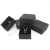 Import Black Kraft Paper 7x9 Jewelry Packaging Jewelry Box Imitation Leather Black Ring Box Necklace Box from China