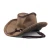 Import Black Leather Western Cowboy Hat from China