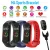 Import Blood Pressure Heart Rate Monitor Pedometer Fitness Tracker Smart Band Bracelet M3 Free Sdk Blood Pressure Monitor Smart Watch from China