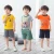 Import Branded Kids Clothes Boys 100% Cotton Knitted Childrens Clothes Sets from China