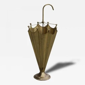Brass Metal Round Shape Umbrella Stand