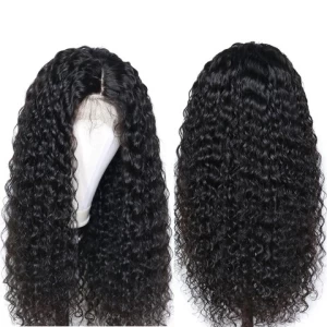 Brazilian Kinky Curly Lace Frontal Wig With Baby Hair 13X4 Cuticle Aligned Virgin Human Hair Lace Front Wigs