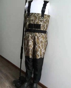 Breathable Camo Hunting Waterproof Durable Waders With Cotton Insulated Internal liner