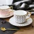 Import British Top grade Ceramic Coffee Tea Cup Set Gold ring Arabic Cups with Saucer Gold Spoon from China