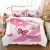 Import Butterfly 3D digital printing bed sheet bedding set duvet cover adult bedding 2020 new hot sale factory direct sales from China