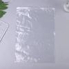 Can print custom printed LOGO standard PE zipper bag garment zipper bag