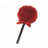 Candy Lollipop Plush Polyester Powder Long handle Cosmetics Makeup Puff for Blush, Foundation & Highlighter