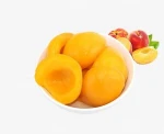 Canned yellow peach in syrup