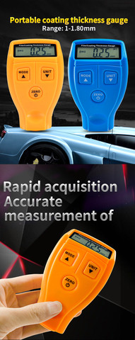 Buy Car Thickness Gauge Digital Paint Coating Thickness Gauge For Cars ...