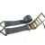 Import cargo and ratchet lashing belt tie down strap with double J hooks and with polyester webbing from China