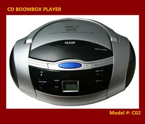 CD boombox player/CD player/FM radio