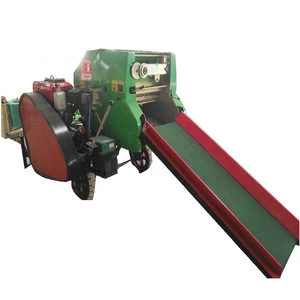 CE approved dry hay round baler sale