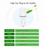 CE approved plug in elegant package purifier for car