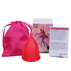 CE certify women Period feminine hygien wholesale free itimina 100% medical grade custom silicon menstrual cup bpa free
