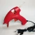 Import CE mini hot melt glue gun Red shell with Orange trigger ptc heating element for hot glue gun from China