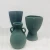 Import Ceramic europe head  flower vases for plant from China