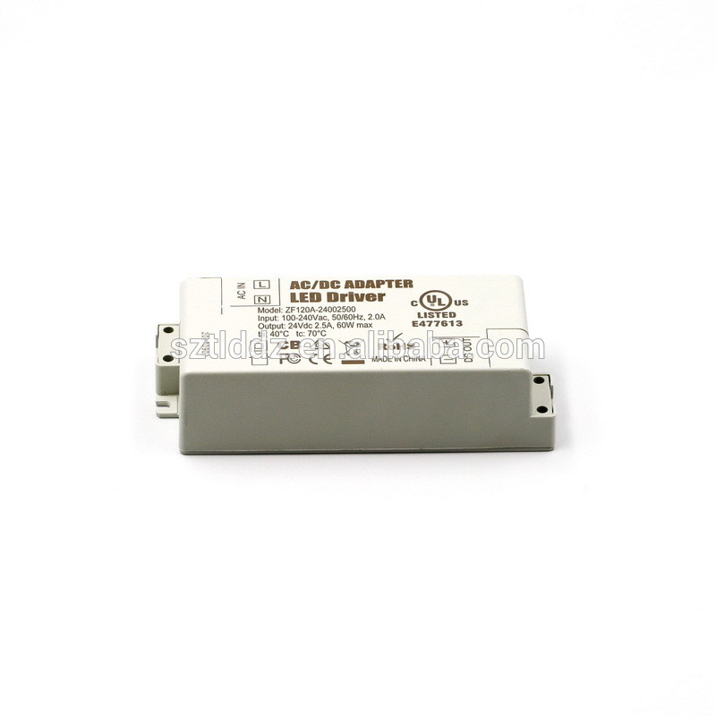Buy Ce/rohs Standard Ac/dc Adapter Led Driver 24v 2.5a 60w Constant ...