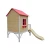 Import Cheap prefab houses In the garden Can storage with a slide wooden playhouse from China