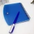 Import Cheap promotion custom korean school student pp plastic cover printed logo spiral notebook with pen from China