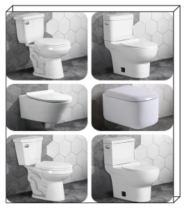 CHEAP sanitary ware S-trap toilet bowls FOR SALE for project usage
