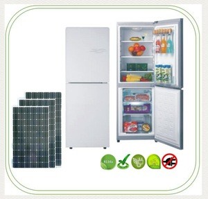 Cheap Solar Powered Refrigerators, 2 Door Fridges with top Freezer
