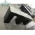 Import cheaper dark brown wood with white marble nail bar table from China