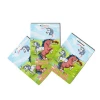 Children safe custom cartoon printing back seal plastic toys packaging bag