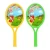 Import Children&#39;s cartoon plastic outdoor Mesh bags badminton racket toy from China