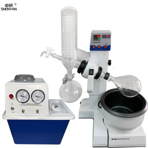 China Factory Seller essential oil distillation rotary evaporator electric lifting equipment/unit Direct Price