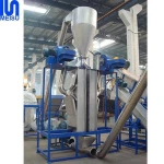 China Factory Waste PET Bottle Flakes Plastic Washing Recycling Line