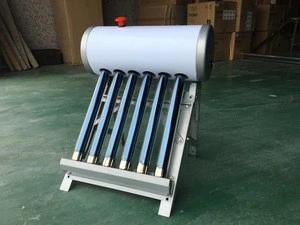 China made small solar water heater free sample for exhibition