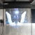 Import china manufacture best quality projection screen 3M Downward spray projector fog screen from China