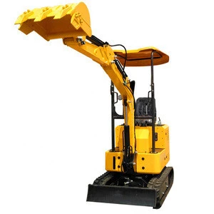China Mini Pelle Excavator  Micro Digger Small Towable Backhoe