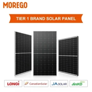 China Moregesolar Grid Tie Solar Power System 100kw 110kw 125kw Electric Generator System